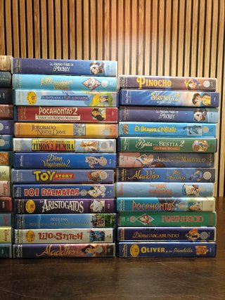 Colección Películas VHS Walt Disney