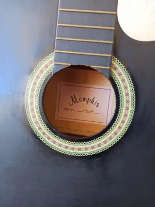 Guitarra Memphis FT951 CBK Negra