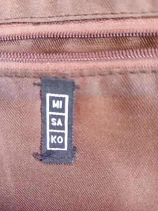Bolso Imitación Piel Marrón