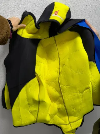 Traje Neopreno Completo Azul y Rosa