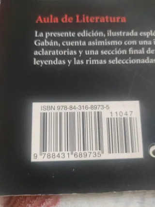 Leyendas y rimas / Legends and Rhymes (Literatu...