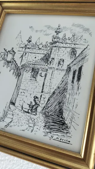 Dibujo original J. Sánchez Merino (Ávila)