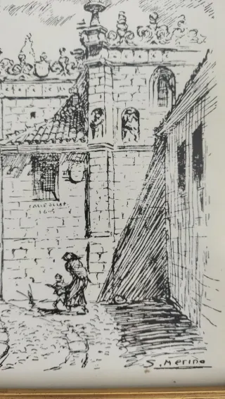 Dibujo original J. Sánchez Merino (Ávila)
