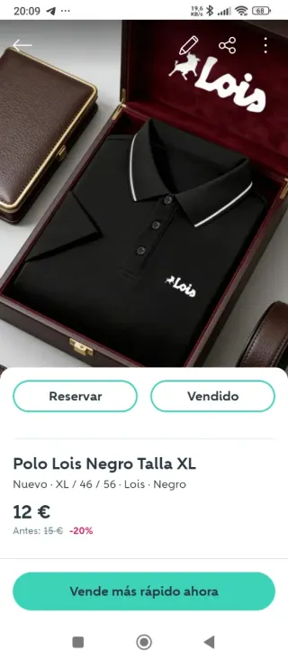 Camiseta y 3 polos para César