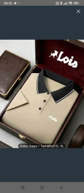 Camiseta y 3 polos para César