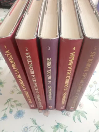 Colección libros Crónicas de Belgarath