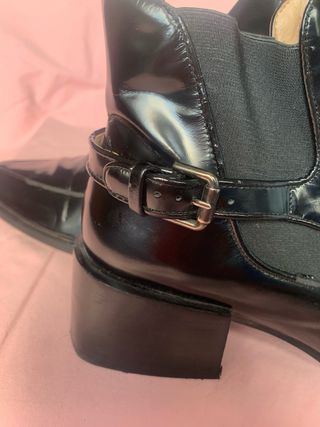 Botines ZARA Mujer Talla 41 Negro muy elegantes