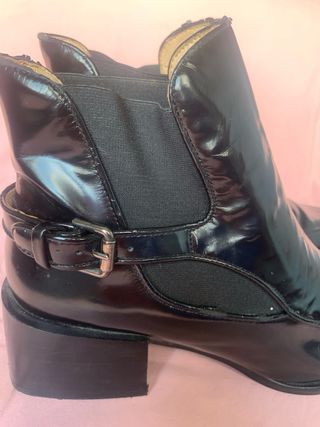 Botines ZARA Mujer Talla 41 Negro muy elegantes
