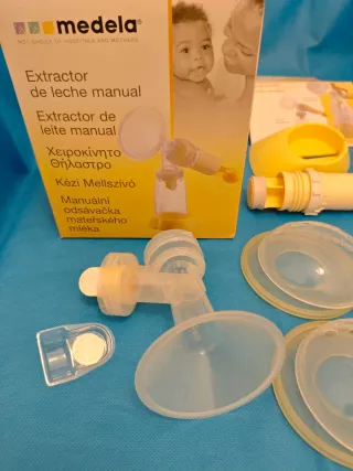 Sacaleches Medela MANUAL + 6 Bolsas nuevas