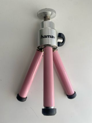 Trípode Hama rosa para cámara