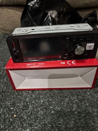 Radio Pantalla Táctil Negro