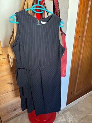 Vestido pichi Mango azul marino