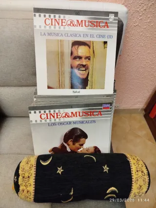 Colección 59 LPs Cine y Música Salvat
