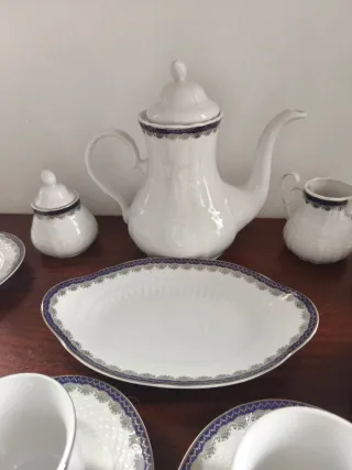 Juego de café porcelana Bavaria