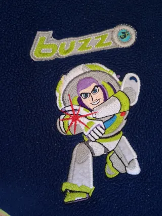 Manta infantil Buzz Lightyear 1,56cm x 1,26cm