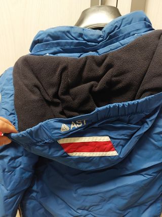 Completo sci AST giubbino e pantalone blu