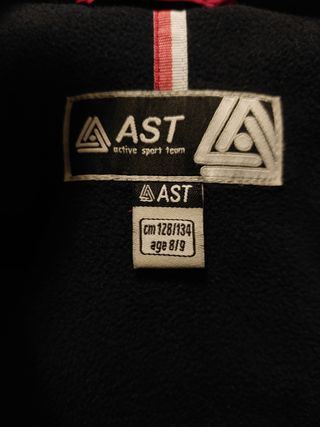 Completo sci AST giubbino e pantalone blu