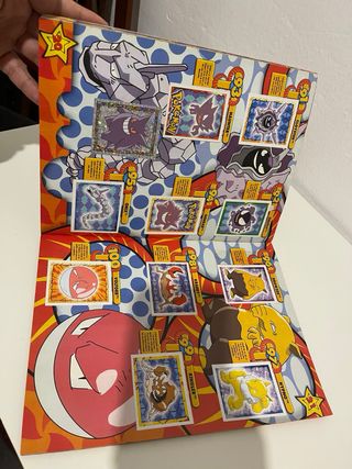 Álbum Cromos Pokémon Merlin