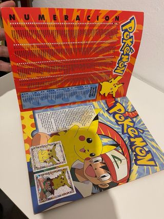 Álbum Cromos Pokémon Merlin