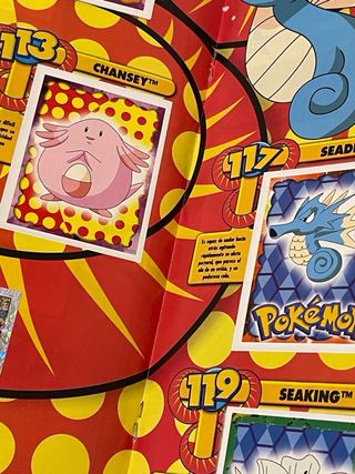 Álbum Cromos Pokémon Merlin