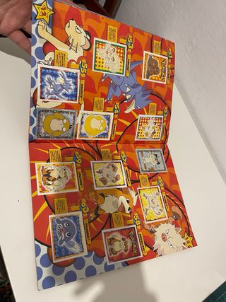 Álbum Cromos Pokémon Merlin