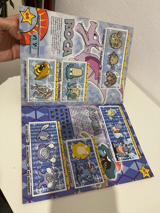 Álbum Cromos Pokémon Merlin