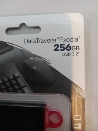 Pendrive Kingston 256GB USB 3.2