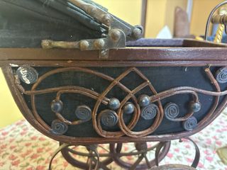 Carrito de muñecas vintage