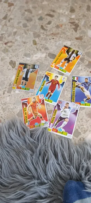 Cartas de fútbol: Kimmich, Rüdiger, Foden, Maguire
