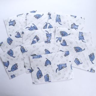 Sobres hechos a mano con gatos