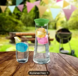 16 Cubitos Hielo Reutilizables Color Rojo