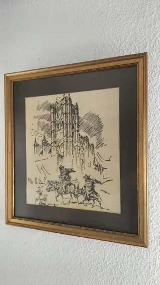 Dibujo Original J. Sánchez Merino (Ávila)