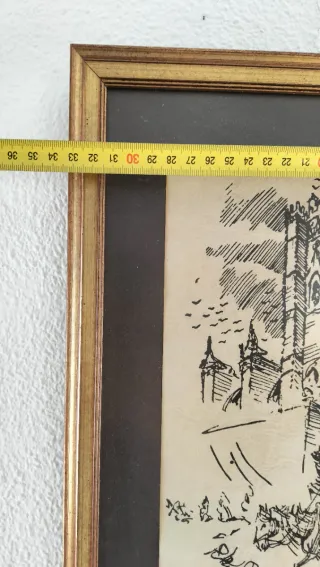 Dibujo Original J. Sánchez Merino (Ávila)