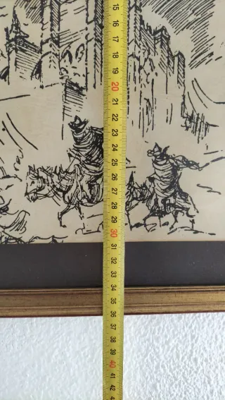 Dibujo Original J. Sánchez Merino (Ávila)