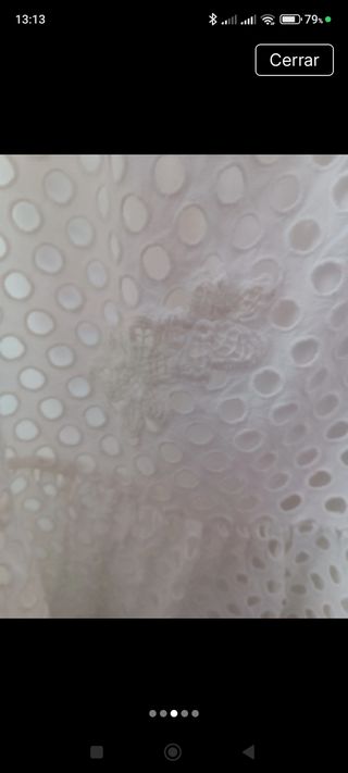 Vestido blanco bordado