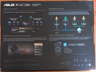 Router Wi-Fi ASUS RT-AC1200 v2 Dual Band