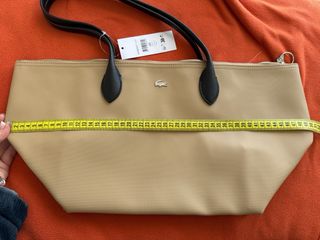 Bolso Tote Lacoste Beige