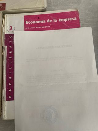 5 libros segundo bachillerato
