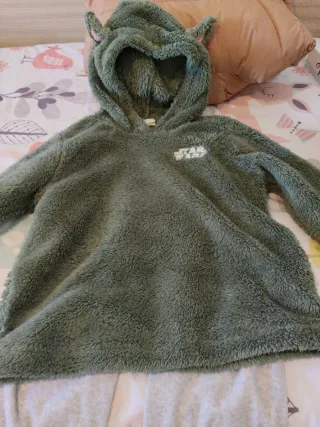 Pantalón Bebé Yoda Star Wars Gris