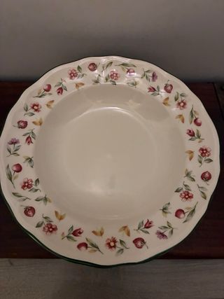 4 Platos Hondos San Claudio Florales