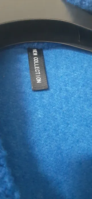 Abrigo borreguito azul