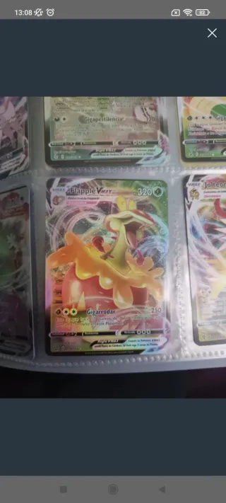 Lote Cartas Pokémon Articuno Galar Luxray