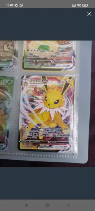 Lote Cartas Pokémon Articuno Galar Luxray