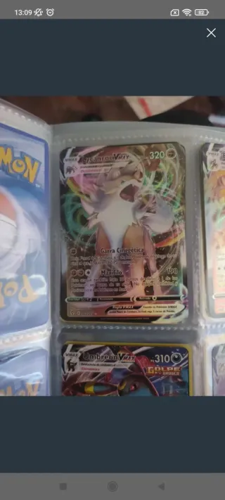 Lote Cartas Pokémon Articuno Galar Luxray