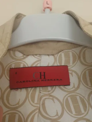 Chaqueta Carolina Herrera Beige Talla S