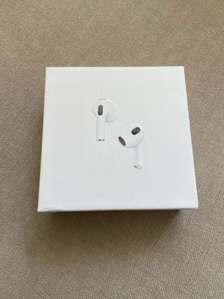 Auriculares inalámbricos blancos 3 generacion