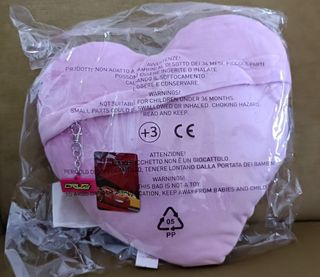 Cuscino Cuore Cars 3 Disney Pixar