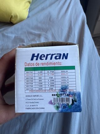 Bomba Papa Pecera Herran Ref: 691742