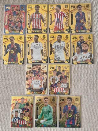 (Sueltos)9 Balones Oro+4 Card Espec.Adrenalyn 26