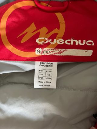 Mono de esquí para niño/a de 10 años